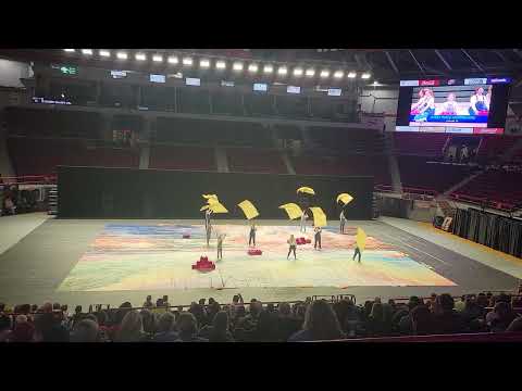 Avery Trace Middle School Winter Guard - 2023 - Don't Throw Out My Legos - Final Performance