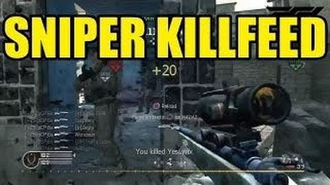Insane 5 Man Kill Feed! ( Call Of Duty: Modern Warfare 3 )