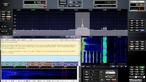 VOA Radiogram: Decoding MFSK & PSKR on 03/31/13 02:30 UTC at 5745