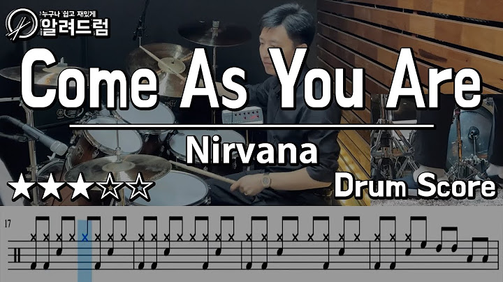 Come as You Are Drums version - Drums performance video thumbnail