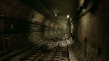 Unreal Engine 4.27 Metro Render on Mac Studio 8K Test