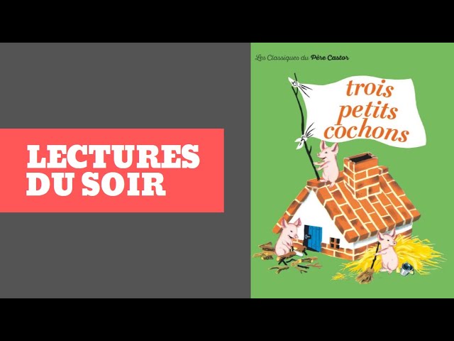 Les trois petits cochons : un livre de première lecture pour les enfants en  maternelle - Apprendre, réviser, mémoriser