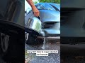 Easy DIY trick to repair dented car bumper