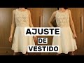 Como colocar forro em saia de vestido 👗