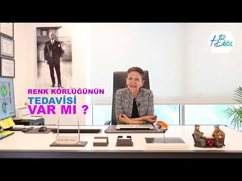 Renk Körlüğünün Tedavisi Var mı ? - Op. Dr. Hülya Bolu #renkkörlüğü