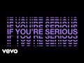 The chainsmokers  if youre serious official lyric