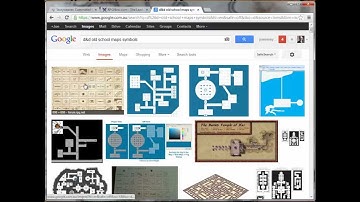 The secrets of OLD SCHOOL D&D mapping. (Part 1)