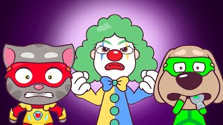 Talking Tom Heroes - The Clown | Cartoons for Kids | HooplaKidz TV by HooplaKidz TV - Funny Cartoons For Kids 11,899 views 3 weeks ago 10 minutes, 46 seconds