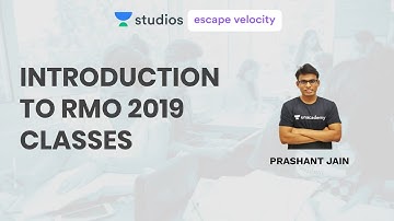 Introduction to RMO 2019 Classes | Prashant jain