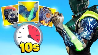 Every Titan Exotic Explained in 10s Each!