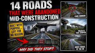 14 Roads That Shouldn’t Exist… But Do | UK’s Unfinished Roads!