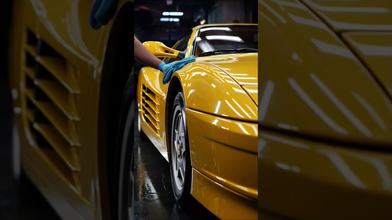 1986 Ferrari Testarossa FULL ASMR Rebuild 