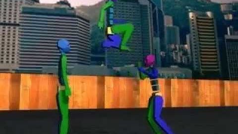 Matrix Scene in 3ds Max [2003]