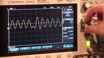 Agilent DSO-X 3012A glitch test, 1:1000000, 100 MHz