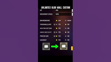 Unlimited Gloo Wall Custom 🔥 New Update | How To Make Free Fire Gloo Wall Unlimited #srikantaff