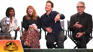 The 'Jurassic World: Dominion' Cast Takes A 'Jurassic Park' Trivia Quiz