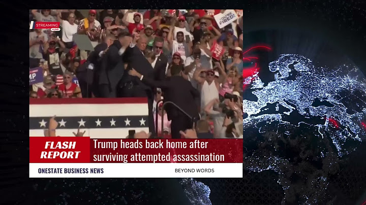 Trump injured but ‘fine’ after attempted assassination, he has returned to his home in New Jersey