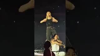 Jimin dances freely | Body to Body in Las Vegas D1. #bts #arirang #btsconcert #jimin #lasvegas
