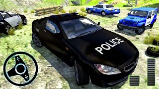 Police Car Simulator Driving Game 2020 - Offroad Rescue Jeep Driver | Android Gameplay screenshot 4