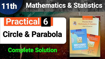 klas 11 wiskunde praktijk 6 Cirkel en Parabool - 11e wiskunde praktijkboek - Cirkel en Parabool 11e