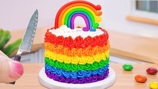 Buttercream Twin Fondant Rainbow Cake 🌈 1000+ Satisfying Rainbow Chocolate Cake Recipes 💖Sun Cakes