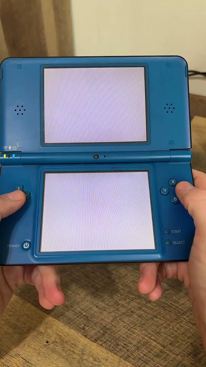 Brightness Shortcut On Nintendo DSi