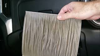 How to Remove and Replace the Cabin Filter on a 2020 Chevy Silverado
