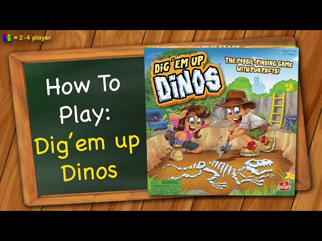 Dig a Dino, Board Game