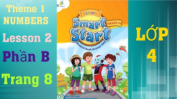 Tiếng Anh LỚP 4 Theme 1 NUMBERS lesson 2 phần B trang 8 | I-Learn Smart Start Grade 4 | CÔ HUỆ