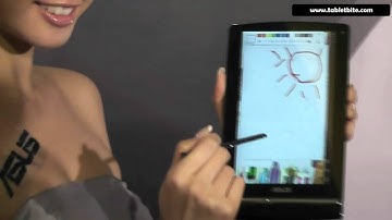 Asus EEE Pad Memo 3D - drawing demonstration