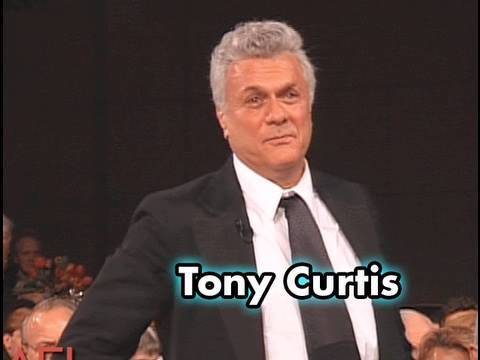 Tony Curtis Salutes Sidney Poitier at AFI Life Ach...