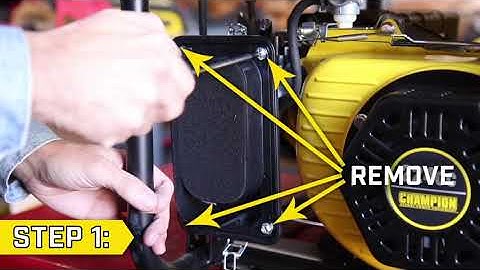 Carburetor Replacement (3000-4000-Watt Generators)