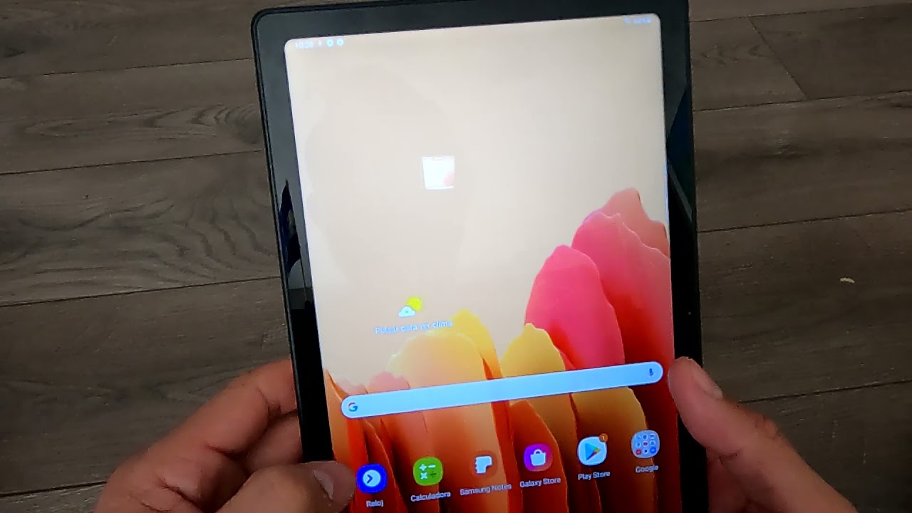 Como reiniciar una Tablet Samsung Galaxy Tab A7 Cuando la pantalla no  responde o se quedo a Oscuras - YouTube