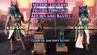 Mythic Legions Figura Obscura Gods of Ancient Egypt - Anubis and Bastet Review