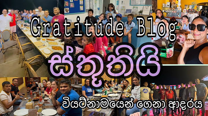 වියට්නාම් ජීවිතයේ අවසාන දවස් කීපය| එක පිට එක ලැබුණු farewell | Gratitude blog| Days to remember