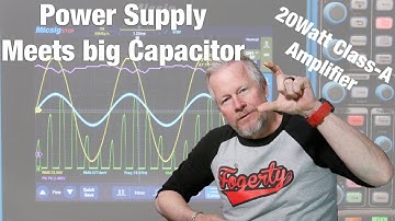 20W Class-A Amplifier meets Big Capacitor