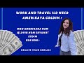 Work and Travel ilə necə AMERIKAYA getdim? (Nə qədər Pul qazandım)? |Amerikada təhsil | Amerikada iş