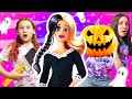 Барби подбирают образ на Хэллоуин! Олеся и Ева спасают вечеринку. Весёлые игры для девочек
