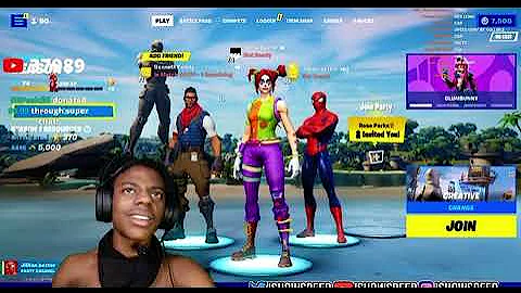 Weird fortnite kid threatens to call police on Ishowspeed 🤓