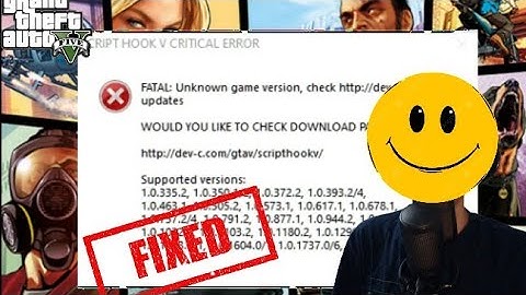 [FIXED] GTA 5 SCRIPT HOOK V CRITICAL ERROR 2023 |GTA 5 UPDATE 3028|
