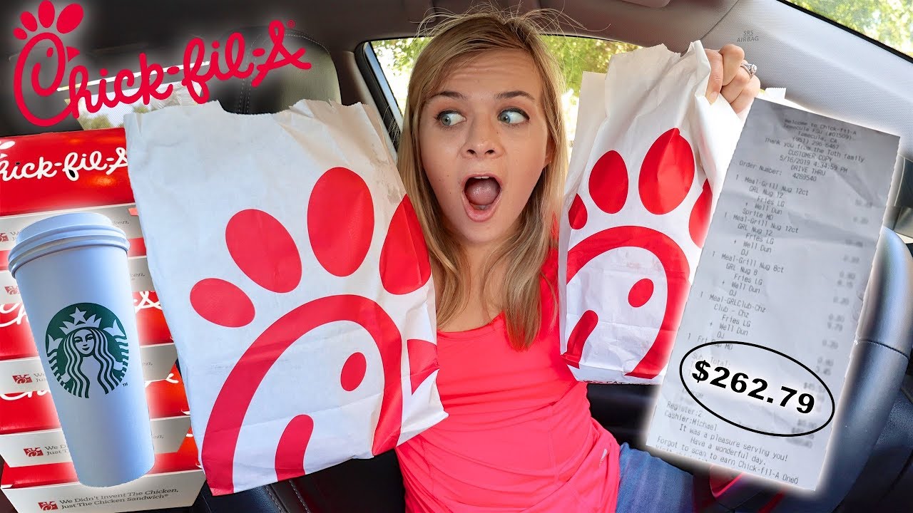 Letting The Person in FRONT of me DECIDE What I Eat for 24 HOURS!