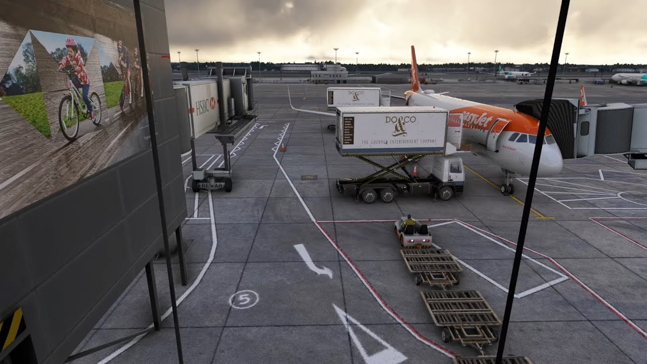 Full Real-Time easyJet Flight EZY8695 – London Gatwick to Innsbruck | Experience / ASMR