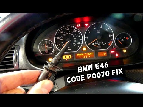 BMW E46P0070コード周囲温度センサーの修正