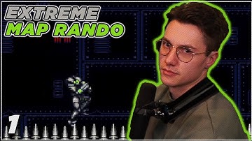 Extremely CURSED Map Rando | Super Metroid | #1