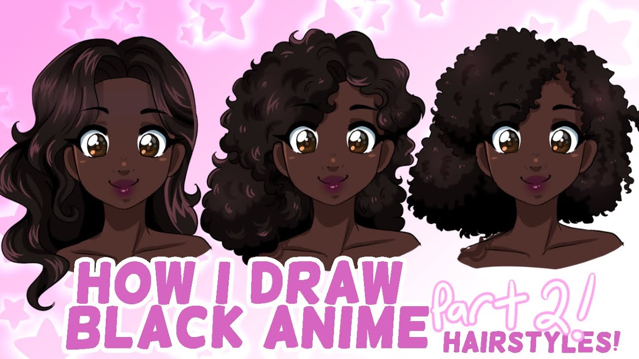 Easy anime draw - Hair styles for your anime