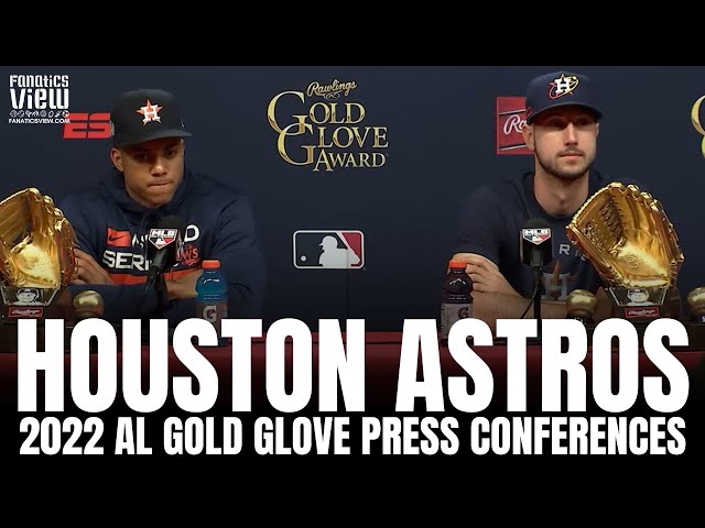 Rawlings Houston Astros 2022 MLB World Series Champions Logo Baseball with Case