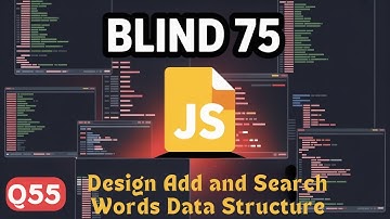 Blind 75 in js | Q55 : Design Add and Search Words Data Structure.