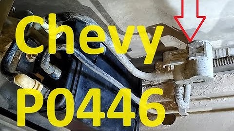 Causes and Fixes Chevy/GMC P0446 Code: Evaporative Emission Control System Vent Control Circuit