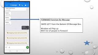 Panda CHAT APP - Forward Reply Copy Function screenshot 4