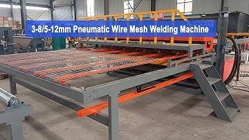 3-8mm Pneumatic Wire Mesh Welding Machine sold to Mexico | DAPU Machinery
